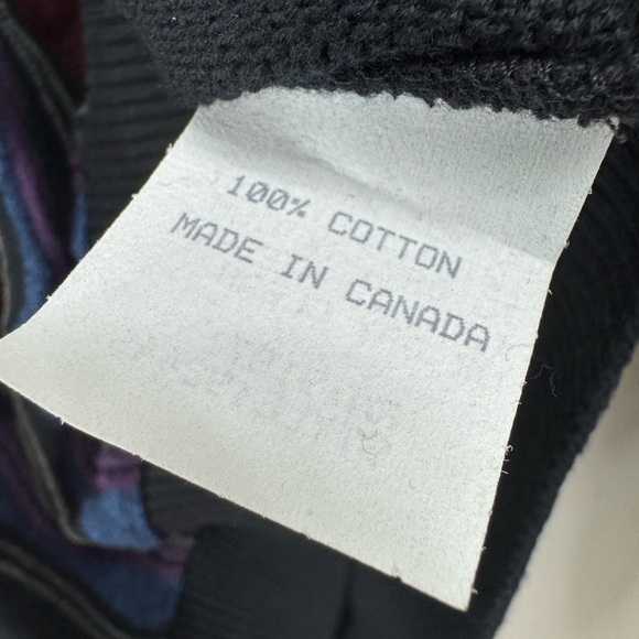 Vintage Norm Thompson Size Large Rainbow Coogi Style 3D Sweater Made In Canada - Picture 6 of 7